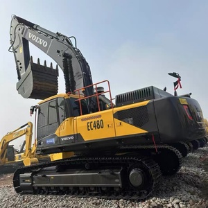 <b>Used</b> Original VOLVO 480 EC480 Heavy Equipment 48Ton Secondhand volvo 210 290 300 480 Korea Crawler Hydraulic Digger Excavators - Product Image 1