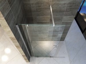 Phòng Tắm Phòng Tắm Kính Mờ Trượt Được Đánh Bóng - Product Image 3