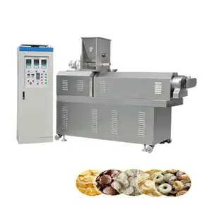 cheap price small corn flakes machine breakfast cereal processing line