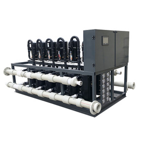 Pompe à chaleur turbo à source d'eau R-410A 380V en métal, économe en énergie pour le chauffage et le refroidissement en aquaculture - Product Image 2