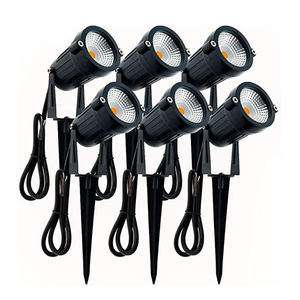 Hot bán <span class=keywords><strong>120V</strong></span> AC ngoài trời LED vườn đèn nhôm không thấm nước đèn cảnh quan với Spiked cho sân - Product Image 2