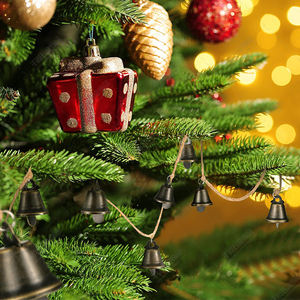 Gran oferta cuerda <span class=keywords><strong>de</strong></span> cáñamo <span class=keywords><strong>campanas</strong></span> <span class=keywords><strong>de</strong></span> Navidad cuerda Vintage cuerno campana colgante vacaciones pared colgante cuerno <span class=keywords><strong>de</strong></span> hierro carillón <span class=keywords><strong>de</strong></span> viento - Product Image 2