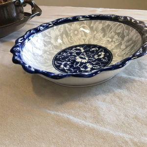 Meilleure Qualité Bols En Porcelaine Bleu Et Blanc Coloré Antique Vintage Bleu et Blanc Porcelaine Bowlslad Céréales <span class=keywords><strong>Bol</strong></span> En Céramique - Product Image 3
