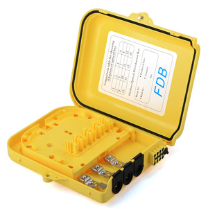 Boîtier de distribution optique extérieur (ODP) 8 cœurs FTTH NAP personnalisable jaune/rouge/bleu/vert pour point d'accès - Product Image 1