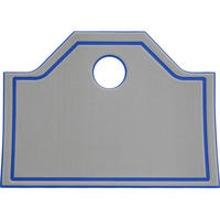 Revêtement de pont de bateau en mousse synthétique PE/EVA imitation teck, personnalisable avec logo, pour yacht et camping-car, vente chaude KT GuoMei