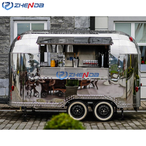 Carrito de coches de moda usado de alta calidad, tienda de comida de concesión, carrito de helados, remolque de dulces, nuevo camión de comida móvil - Product Image 6