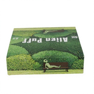 Papier à rouler Alien Puff King Size brun non blanchi, gomme naturelle, sans chlore, combustion lente, logo personnalisé, OEM, ODM, approvisionnement en vrac, 100% - Product Image 4