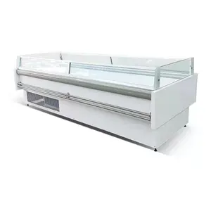 Commercial Supermarket Self Service Counter Meat Chiller Display Refrigerator Condura Meat Display Chiller