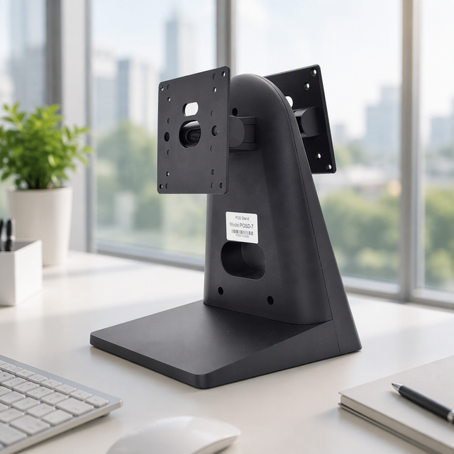 Heavy Design Metal Stable Touch Screen POS Machine Stand for 12-23" Touching Monitor in Stock