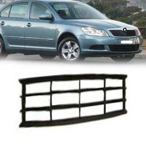 Grille de radiateur OEM 1ZD853677A d'usine pour <span class=keywords><strong>Skoda</strong></span> <span class=keywords><strong>Octavia</strong></span> 2010-<span class=keywords><strong>2012</strong></span> nouvelles pièces d'auto en plastique ABS comprenant le pare-chocs avant de voiture inférieur - Product Image 1