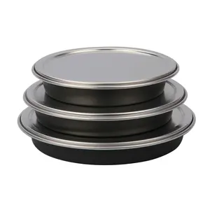 Plats et casseroles de cuisson de 9 10 12 pouces en aluminium antiadhésif pour la cuisine et la maison