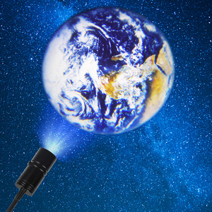 Moon 2 in 1 360 staffa girevole lampada lunare proiezione terra lampada USB lampada da proiezione da tavolo pianeta terra <span class=keywords><strong>con</strong></span> supporto - Product Image 4