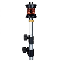 360 Degree Copper Coated Prism Reflector for ATP1 Total Station 5/8 Inch Mount Survey Prism Target for Topographic Measurement