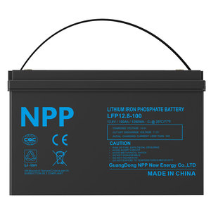 סוללת אחסון אנרגיה LiFePO4 12.8V 25.6V 50Ah 100Ah 200Ah 280Ah IP65 ניתנת לערום - Product Image 3