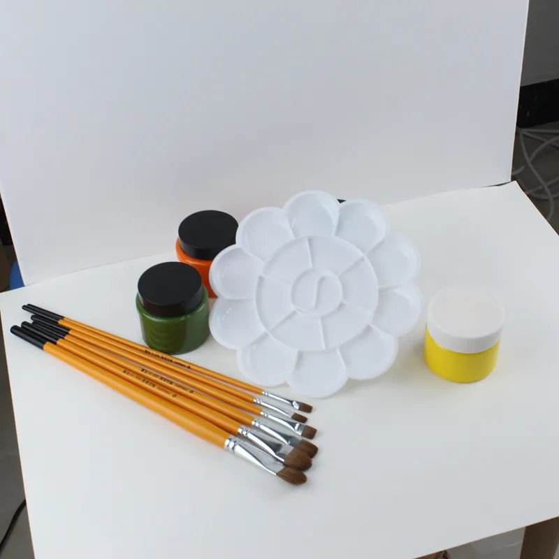 New Product Ideas 2022 Painting Palette Custom Plastic Palette Tray for Watercolor Oil Acrylic Artist Drawings