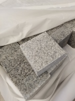Prix de gros d'usine de haute qualité G603 blanc gris granit Cube pavé cercle pavé allée pavé pierres granit