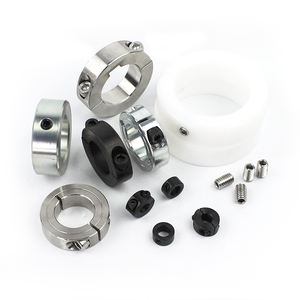 <span class=keywords><strong>Collar</strong></span> de bloqueo de eje personalizado Juego de tornillos de acero al carbono de óxido negro <span class=keywords><strong>Collar</strong></span> de eje de sujeción con revestimiento de zinc - Product Image 6