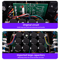 Amplificateur de Puissance Professionnel Standard CA2, CA4, CA9, CA12, CA18, CA30, CA50 de 400 Watts
