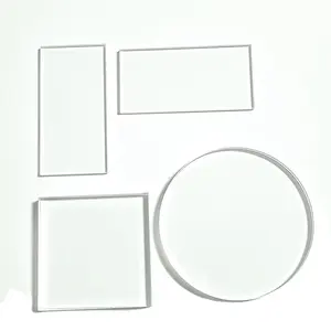 Heat resistant uv fused silica quartz glass plate for lab