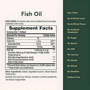 Destek büyük tedarik <span class=keywords><strong>Omega</strong></span> <span class=keywords><strong>3</strong></span> balık yağı kapsülleri esansiyel yağ asitlerinin bol kaynağı - Product Image 3