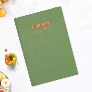 ปกผ้าปรับแต่งตาม<span class=keywords><strong>ไฟล์</strong></span> <span class=keywords><strong>PDF</strong></span> ของคุณหนังสือคู่มือสูตรอาหารผ้าลินินเพื่อเขียนในสูตรอาหารของคุณเอง - Product Image 3