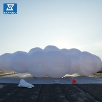 Bulles géantes gonflables personnalisées pour la décoration publicitaire d'événements scéniques en plein air