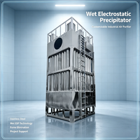 Précipitateur électrostatique humide anticorrosion en acier duplex SS316L pour installation de purification des gaz de combustion de raffinerie