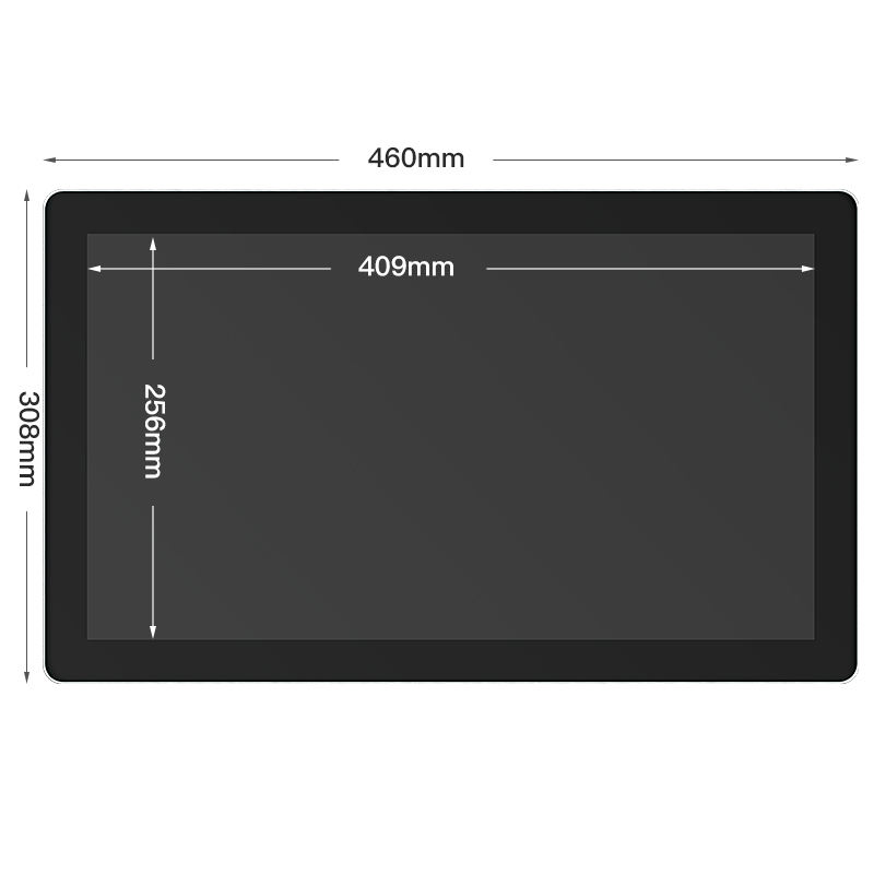 Wholesale Price New 19.2 Inch Industrial LCD Monitor EETI PCAP Capacitive Touch Screen Aluminum USB/VGA//AV 1440x900