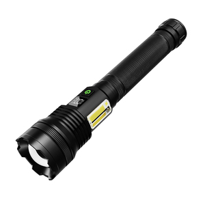 Lampe torche LED WOSEN Powerful 7070, laser blanc, portée 1000 m, 10000 mAh rechargeable, affichage numérique, lampe de recherche tactique - Product Image 1