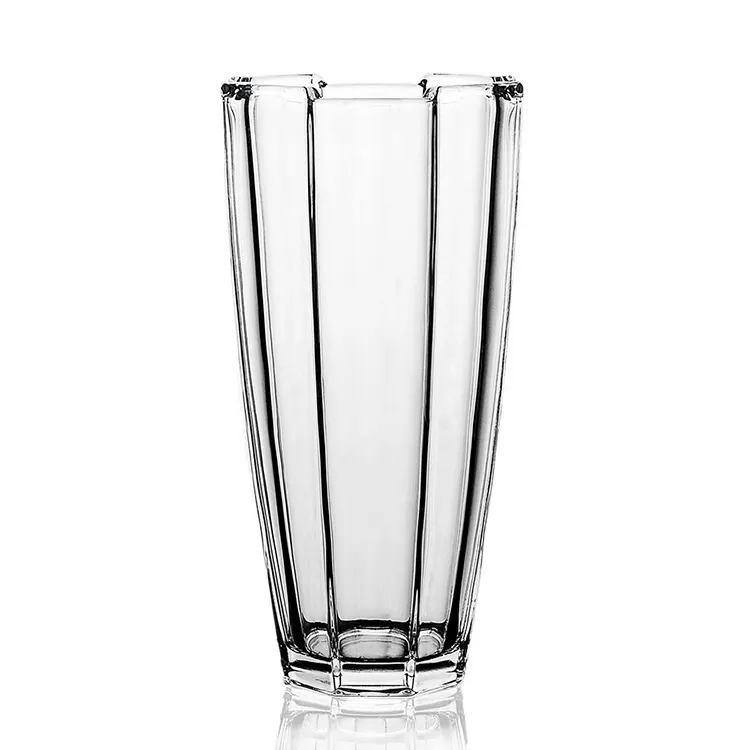 Kerstversiering Klaring Lange Cilinder Vaas Bruiloft Glas Custom Vaas Voor Tafel