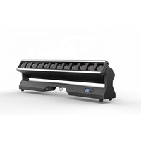 Lumière de scène à tête mobile à faisceau LED RGBW 4 en 1 12x40W, barre de pixels DMX, zoom de faisceau, lavage mural, halo, anneau LED, matrice LED pour spectacles et événements
