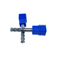 ZCC carbure CNC fraise en bout PM-4R-D3.0R0.2-H revêtement fraise quatre points tige droite circulaire arc fraise en bout CNC fraise en bout