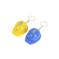 Porte-clés Casque de Sécurité Personnalisé avec Ouvre-Bouteille et Fonction Lumineuse