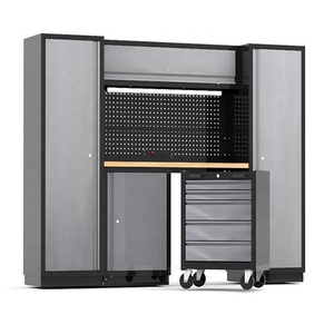 ตู้เก็บของโลหะสำหรับโรงรถอุปกรณ์ในโรงรถ - Product Image 3