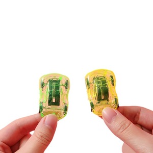 Voitures jouets transparentes à friction en plastique pour enfants de 2 à 4 ans, modèle berline unisexe, cadeau éducatif - Product Image 4