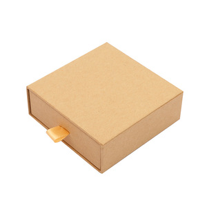 Drawer Jewelry Box Necklace Ring Earrings Portable Gift Packaging Box Exquisite Jewelry Box Custom Logo Wholesale