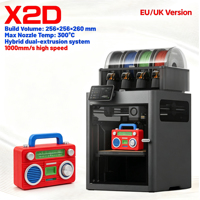 Printer 3D Bambo X2D Global Tanpa Kunci A1C A2L P1SC P2SC H2SC H2D H2C Kontrol Jarak Jauh Cloud untuk Rumah dan Bisnis Printer FDM