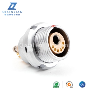 Tất cả các kim loại đẩy-kéo tự khóa 7 + 1 không thấm nước cắm tự bảo vệ kết nối ổ cắm - Product Image 2