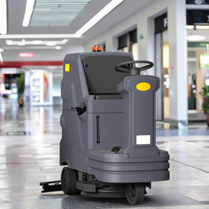 Thương mại công nghiệp 120L Pin Ride-on quét máy sàn mới làm sạch đánh bóng cho sàn đường sàn công nghiệp - Product Image 1