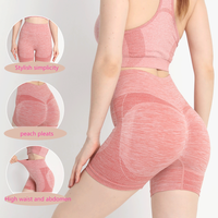 Short de gymnastique pour femmes personnalisé GC Short d'entraînement sans coutures Short taille haute Short Academia Feminino