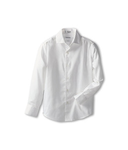 E2woo Kids Children's Long Sleeve Printed Plain White Formal Wear Shirts 100% Cotton Breathable Quick Dry Unisex China Designer - Product Image 1