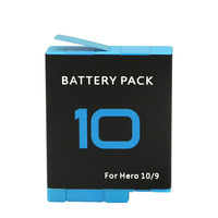 Batería Recargable de Iones de Litio AHDBT-901 de 2000 mAh para GoPro Hero 11/10/9 Black, Certificación CE RoHS, en Stock, Garantía de 12 Meses