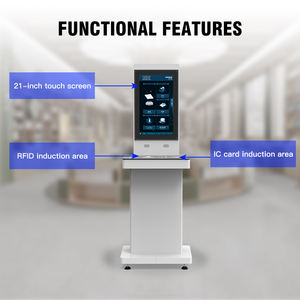 RFID UHF Self Servis Kitap Kiralama ve İade Kiosku |   Kamu ve Okul Kütüphaneleri için Akıllı Kütüphane Ekipmanları - Product Image 2