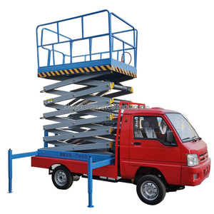 รถยกไฮดรอลิกไฟฟ้า KCCL แบบกรรไกร ยกสูงได้ 12 เมตร ยี่ห้อ Utheisa Kong แพลตฟอร์มทำงาน - Product Image 2