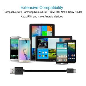 Cable Micro USB de 0.2m 0.3M 0.5M 2A, Cable de Carga y Datos Corto para Samsung - Product Image 3