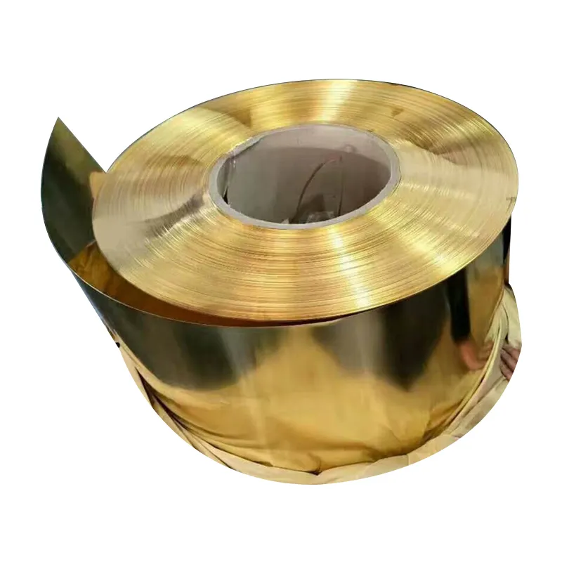 High Quality copper zinc alloy CuZn36 brass coil cold rolled brass coil
