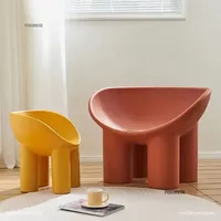 Tabourets modernes en forme de pattes d'éléphant, style minimaliste, tendance, créatifs, pour la maison, meubles de loisirs, poufs éléphant.