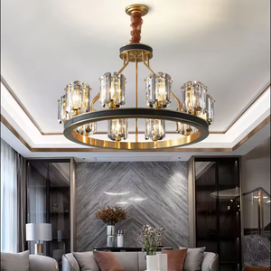 Hot Sale Indoor Modern Crystal Hotel Villa Dining <b>Room</b> <b>Chandeliers</b> Pendant Lights for <b>Living</b> <b>Room</b> - Product Image 6