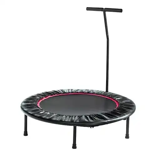 Fitness Exercise Trampoline with Adjustable Handle