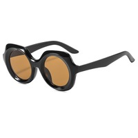Nouvelles Lunettes de Soleil Rondes 2026 Style Européen et Américain Décontractées Polyvalentes Protection UV pour Voyage et Photos de Rue